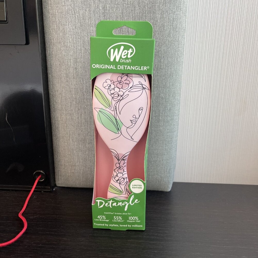 Wet Brush - Original Detangler - LIMITED EDITION RARE Vintage Modern Botanicals
